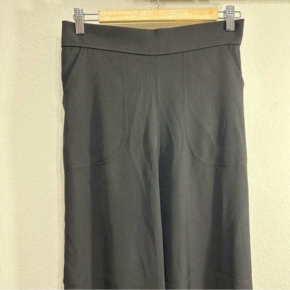 Max Studio London Wide Leg Trousers high rise elastic back full Size S - Picture 5 of 13